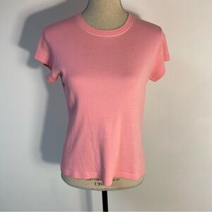 Mark  Shale women’s  T shirt pink cotton size Medium